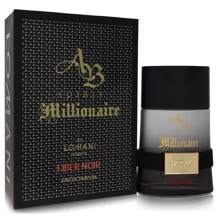 Ab Spirit Millionaire Fiber Noir Eau De Parfum Spray By Lomani - Spot To Shop