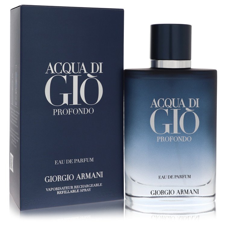 Acqua Di Gio Profondo Eau De Parfum Spray Refillable By Giorgio Armani - Spot To Shop