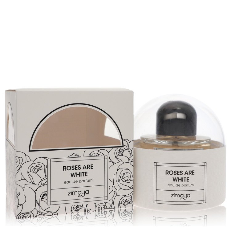 Afnan Zimaya Roses Are White Eau De Parfum Spray (Unisex) By Afnan - Spot To Shop