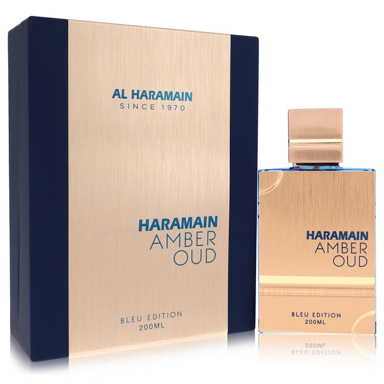 Al Haramain Amber Oud Bleu Eau De Parfum Spray with Refillable Atomizer By Al Haramain
