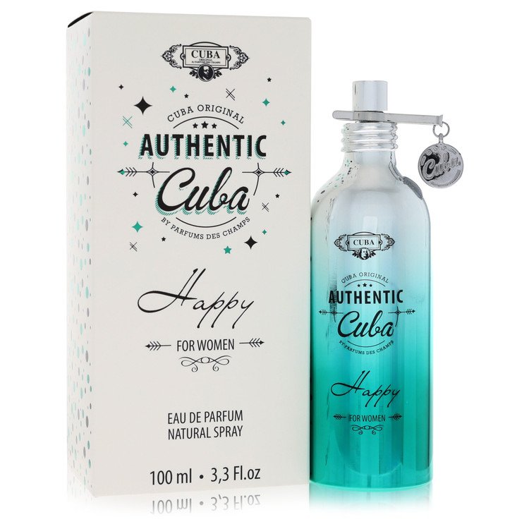 Cuba Authentic Happy Eau De Parfum Spray By Fragluxe