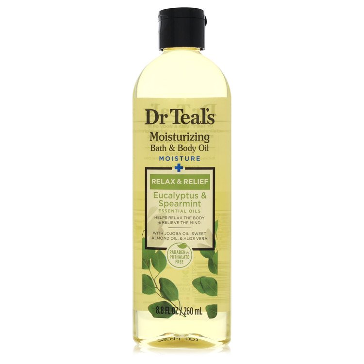 Dr Teal's Bath Additive Eucalyptus Oil Pure Epson Salt Body Oil Relax & Relief with Eucalyptus & Spearmint By Dr Teal's