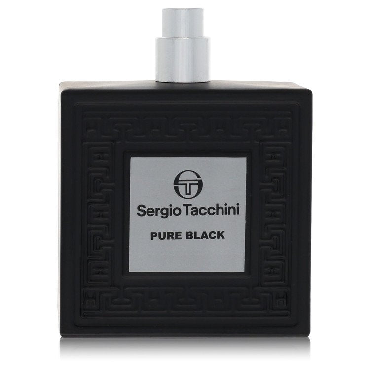 Sergio Tacchini Pure Black Eau De Toilette Spray (Tester) By Sergio Tacchini