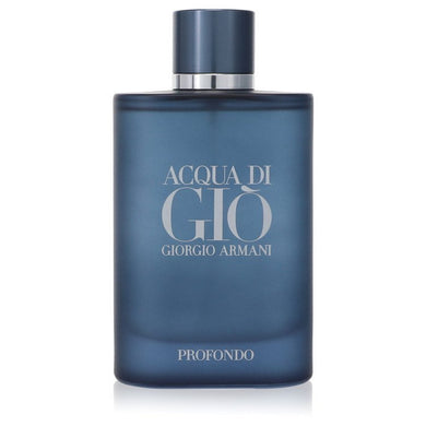 Acqua Di Gio Profondo by Giorgio Armani Eau De Parfum Spray (unboxed) 4.2 oz for Men