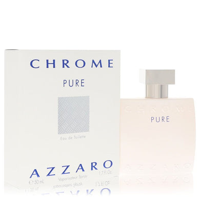 Chrome Pure by Azzaro Eau De Toilette Spray 1.7 oz for Men