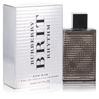 Burberry Brit Rhythm Intense by Burberry Mini EDT .17 oz for Men