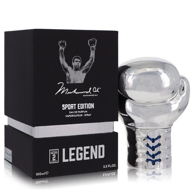 Muhammad Ali Legend Round 2 by Muhammad Ali Eau De Parfum Spray (Sport Edition) 3.3 oz For Men