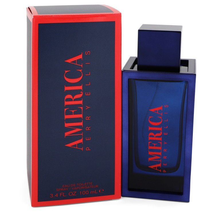 America by Perry Ellis Eau De Toilette Spray (New 2019) 3.4 oz for Men