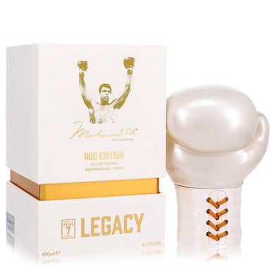 Muhammad Ali Legacy Round 7 by Muhammad Ali Eau De Parfum Spray (Oud Edition) 3.3 oz For Men