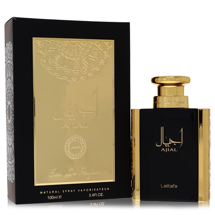 Lattafa Ajial by Lattafa Eau De Parfum Spray 3.4 oz For Men