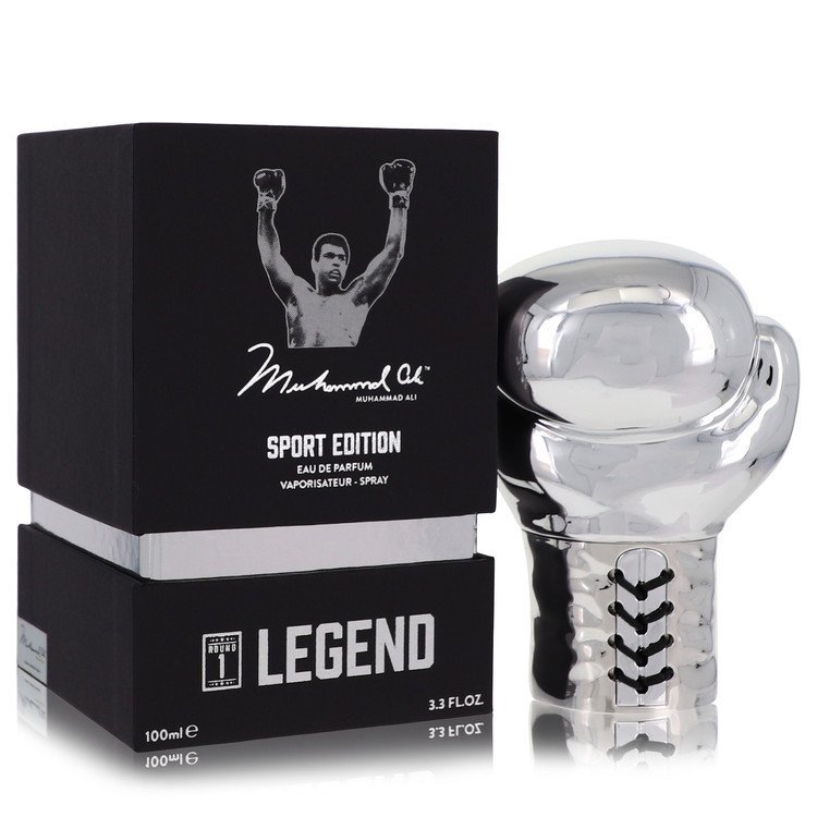 Muhammad Ali Legend Round 1 by Muhammad Ali Eau De Parfum Spray (Sport Edition) 3.3 oz For Men