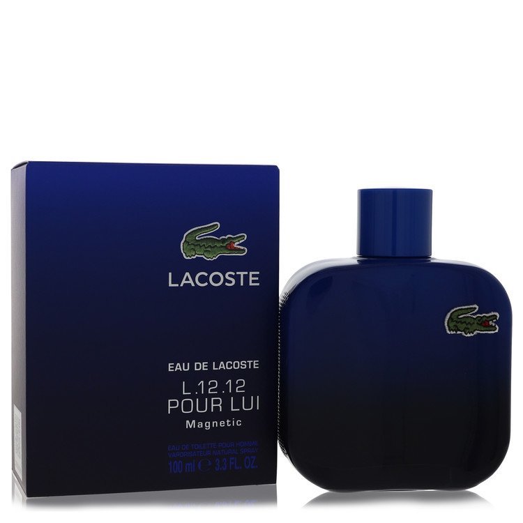 Lacoste Eau De Lacoste L.12.12 Magnetic by Lacoste Eau De Toilette Spray 3.3 oz for Men