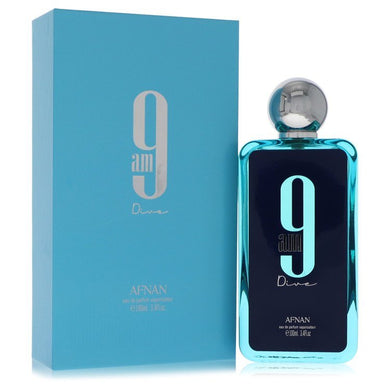 Afnan 9Am Dive by Afnan Eau De Parfum Spray (Unisex) 3.4 oz For Men