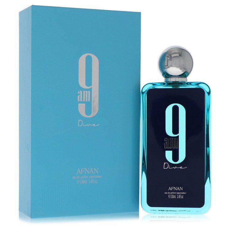 Afnan 9Am Dive by Afnan Eau De Parfum Spray (Unisex) 3.4 oz For Men