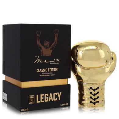 Muhammad Ali Legacy Round 4 by Muhammad Ali Eau De Parfum Spray (Classic Edition) 3.3 oz For Men