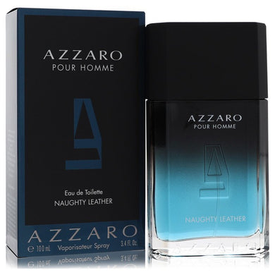 Azzaro Naughty Leather by Azzaro Eau De Toilette Spray 3.4 oz for Men
