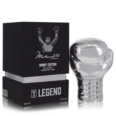 Muhammad Ali Legend Round 3 by Muhammad Ali Eau De Parfum Spray (Sport Edition) 3.3 oz For Men