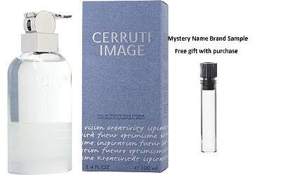 IMAGE by Image Skincare EDT SPRAY 3.4 OZ for MEN And a Mystery Name brand sample vile