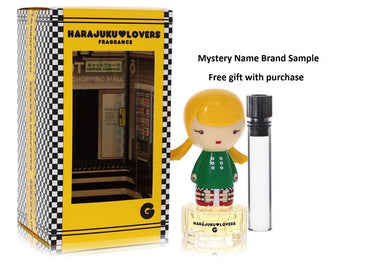 Harajuku Lovers Wicked Style G by Gwen Stefani Eau De Toilette Spray .33 oz And a Mystery Name brand sample vile