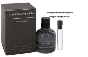 Bottega Veneta by Bottega Veneta Eau De Toilette Spray 1.7 oz And a Mystery Name brand sample vile