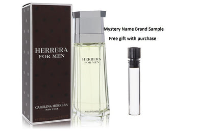CAROLINA HERRERA by Carolina Herrera Eau De Toilette Spray 3.4 oz And a Mystery Name brand sample vile