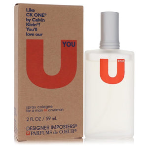 Designer Imposters U You by Parfums De Coeur Cologne Spray (Unisex) 2 oz For Women