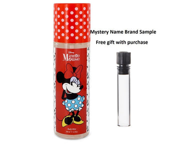MINNIE MOUSE by Disney Body Mist 8 oz And a Mystery Name brand sample vile