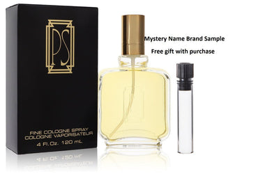PAUL SEBASTIAN by Paul Sebastian Cologne Spray 4 oz And a Mystery Name brand sample vile
