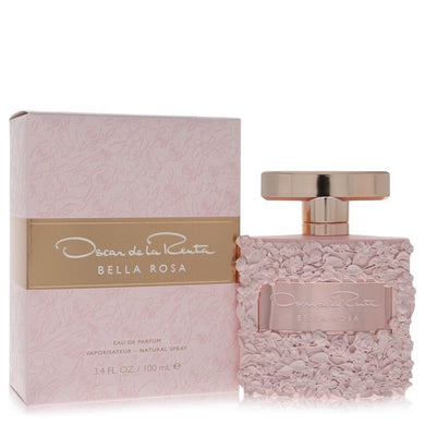Bella Rosa by Oscar De La Renta Eau De Parfum Spray 3.4 oz For Women