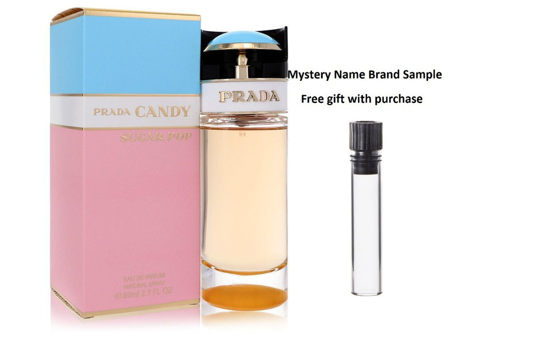 Prada Candy Sugar Pop by Prada Eau De Parfum Spray 2.7 oz And a Mystery Name brand sample vile