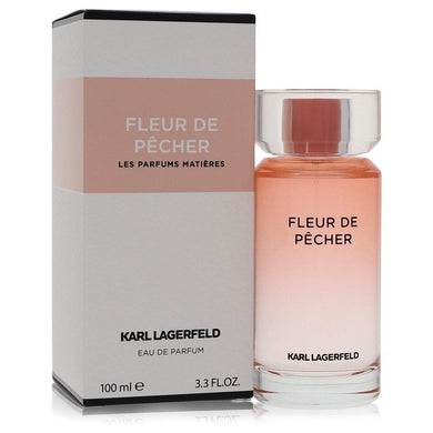 Fleur De Pecher by Karl Lagerfeld Eau De Parfum Spray 3.3 oz For Women