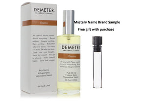 Demeter Churros by Demeter Cologne Spray (Unisex) 4 oz And a Mystery Name brand sample vile