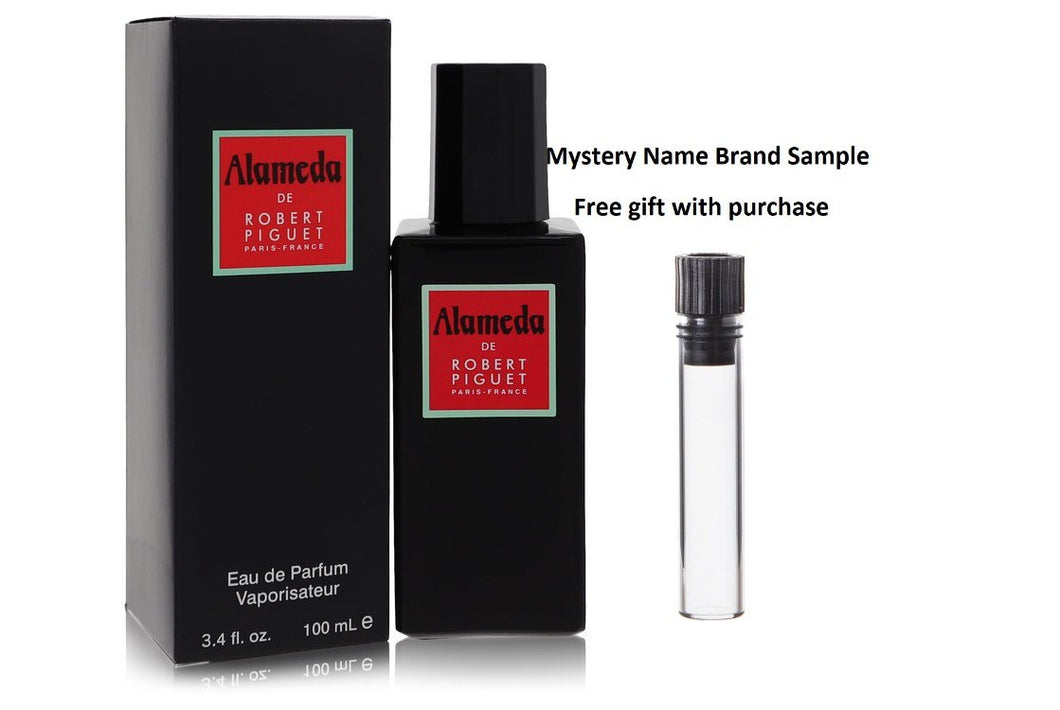 Alameda by Robert Piguet Eau De Parfum Spray 3.4 oz And a Mystery Name brand sample vile