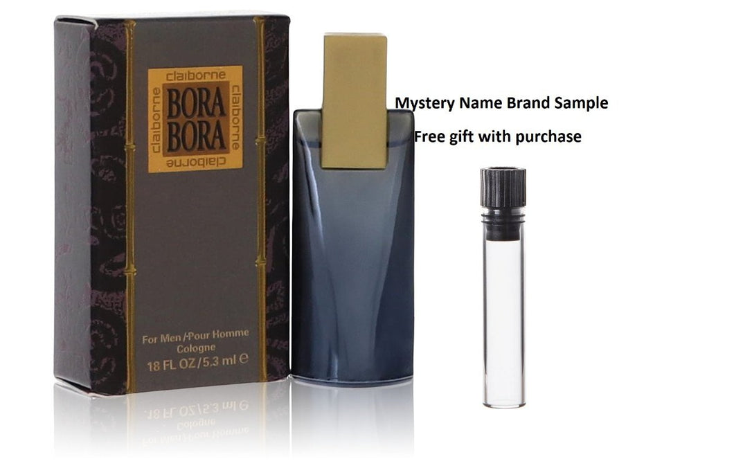 Bora Bora by Liz Claiborne Mini EDT .18 oz And a Mystery Name brand sample vile