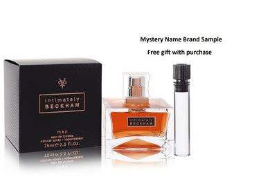 INTIMATELY BECKHAM by David Beckham Eau De Toilette Spray 2.5 oz And a Mystery Name brand sample vile
