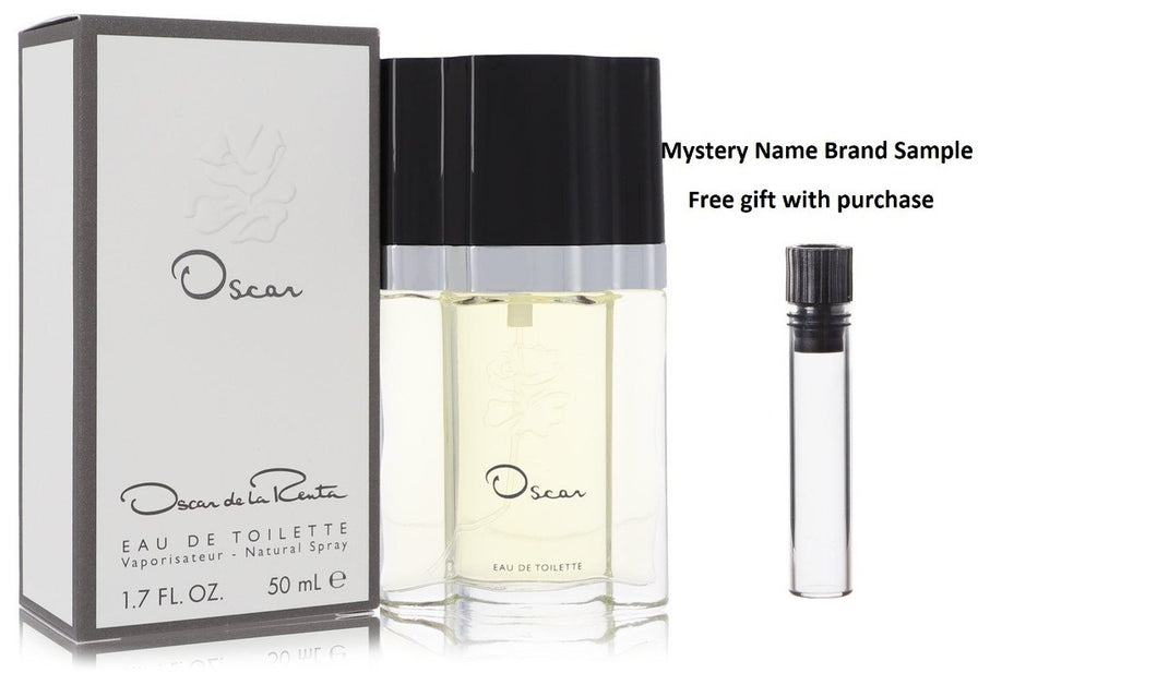 OSCAR by Oscar de la Renta Eau De Toilette Spray 1.6 oz And a Mystery Name brand sample vile