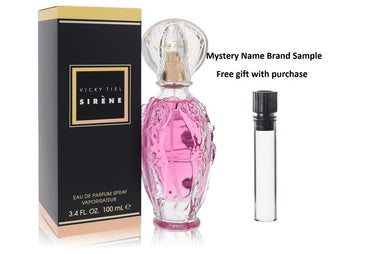 SIRENE by Vicky Tiel Eau De Parfum Spray 3.4 oz And a Mystery Name brand sample vile