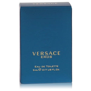 Versace Eros by Versace Mini EDT .16 oz For Men