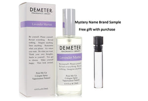 Demeter Lavender Martini by Demeter Cologne Spray 4 oz And a Mystery Name brand sample vile