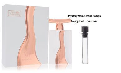 Fleur De Orientica by Al Haramain Eau De Parfum Spray 3 oz And a Mystery Name brand sample vile