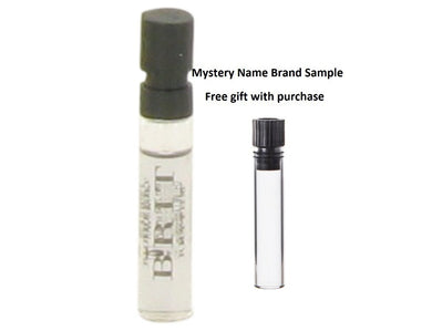 Burberry Brit Rhythm by Burberry Vial (sample) .06 oz And a Mystery Name brand sample vile