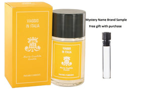Viaggio In Italia by Maria Candida Gentile Home Diffuser 8.45 oz And a Mystery Name brand sample vile