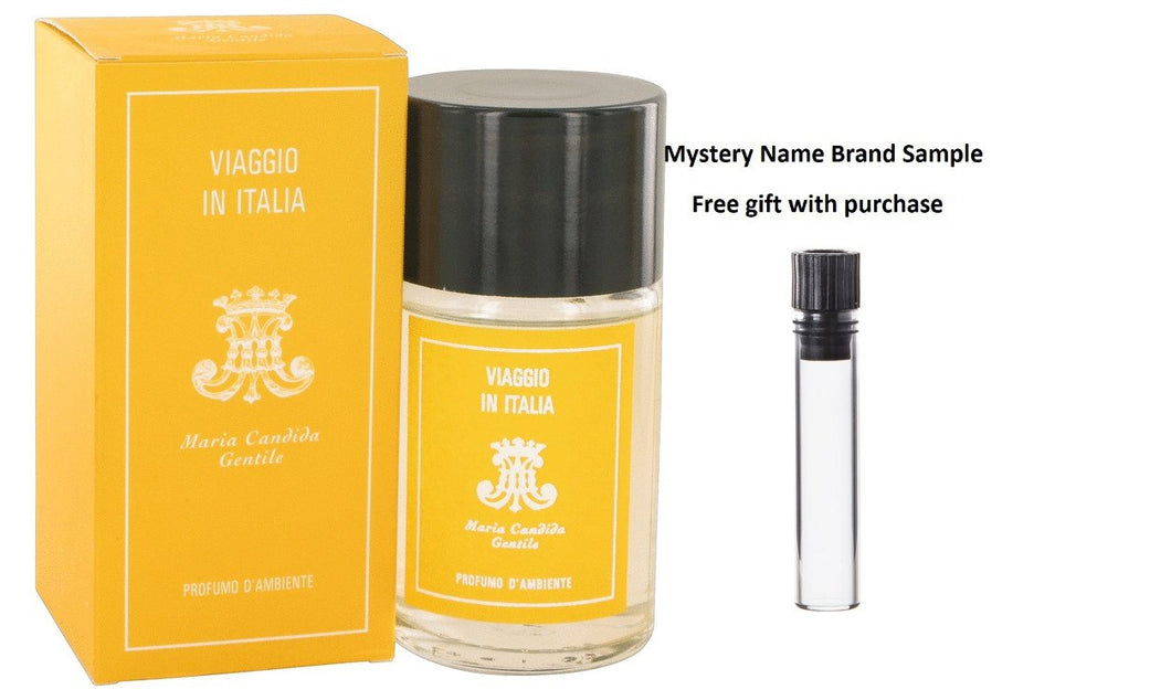 Viaggio In Italia by Maria Candida Gentile Home Diffuser 8.45 oz And a Mystery Name brand sample vile