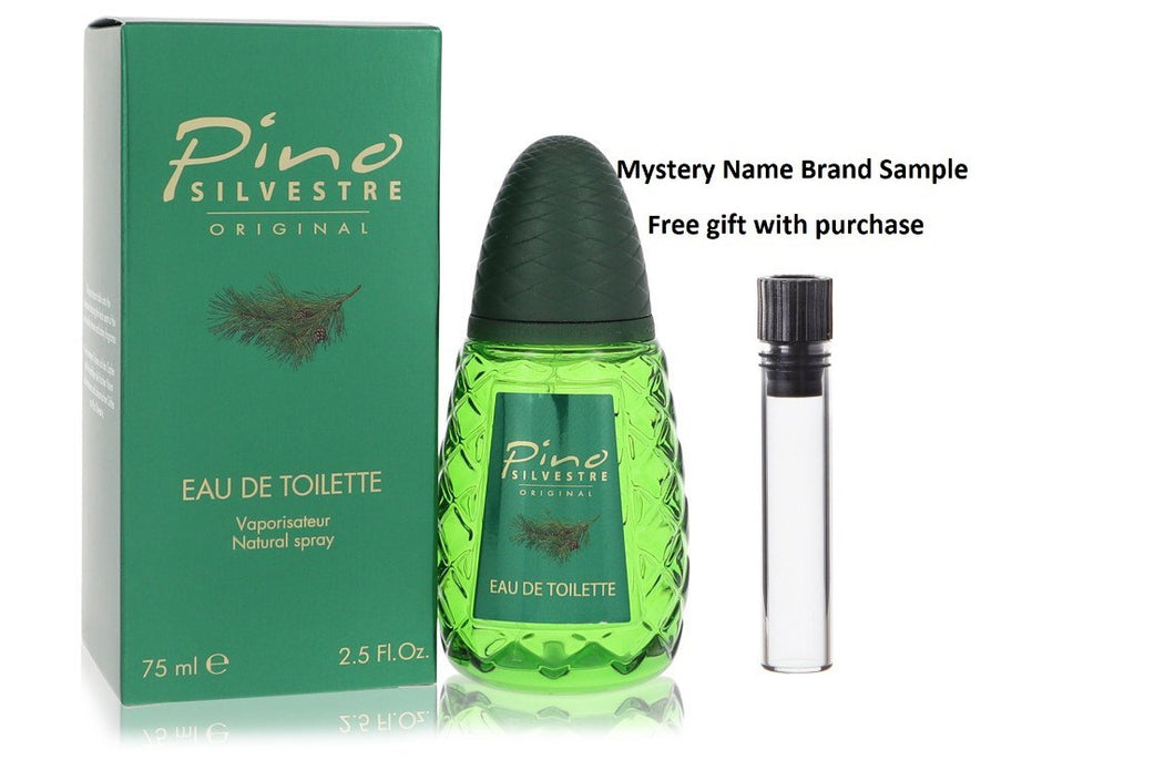 PINO SILVESTRE by Pino Silvestre Eau De Toilette Spray 2.5 oz And a Mystery Name brand sample vile
