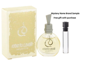 Serpentine by Roberto Cavalli Mini EDP .17 oz And a Mystery Name brand sample vile