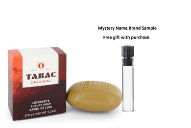TABAC by Maurer & Wirtz Soap 5.3 oz  And a Mystery Name brand sample vile