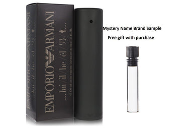 EMPORIO ARMANI by Giorgio Armani Eau De Toilette Spray 3.4 oz And a Mystery Name brand sample vile