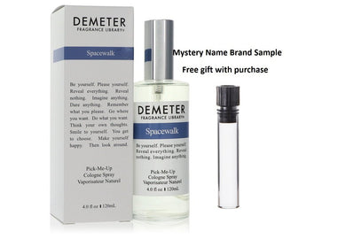 Demeter Spacewalk by Demeter Cologne Spray (Unisex) 4 oz And a Mystery Name brand sample vile