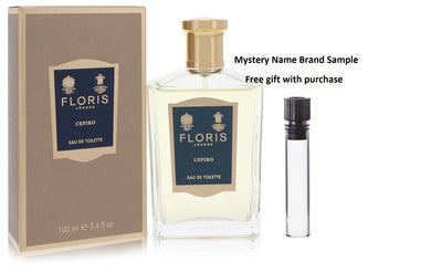 Floris Cefiro by Floris Eau De Toilette Spray 3.4 oz And a Mystery Name brand sample vile