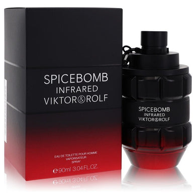 Spicebomb Infrared by Viktor & Rolf Eau De Toilette Spray 3 oz For Men